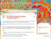 Tablet Screenshot of koshertreifcooking.com
